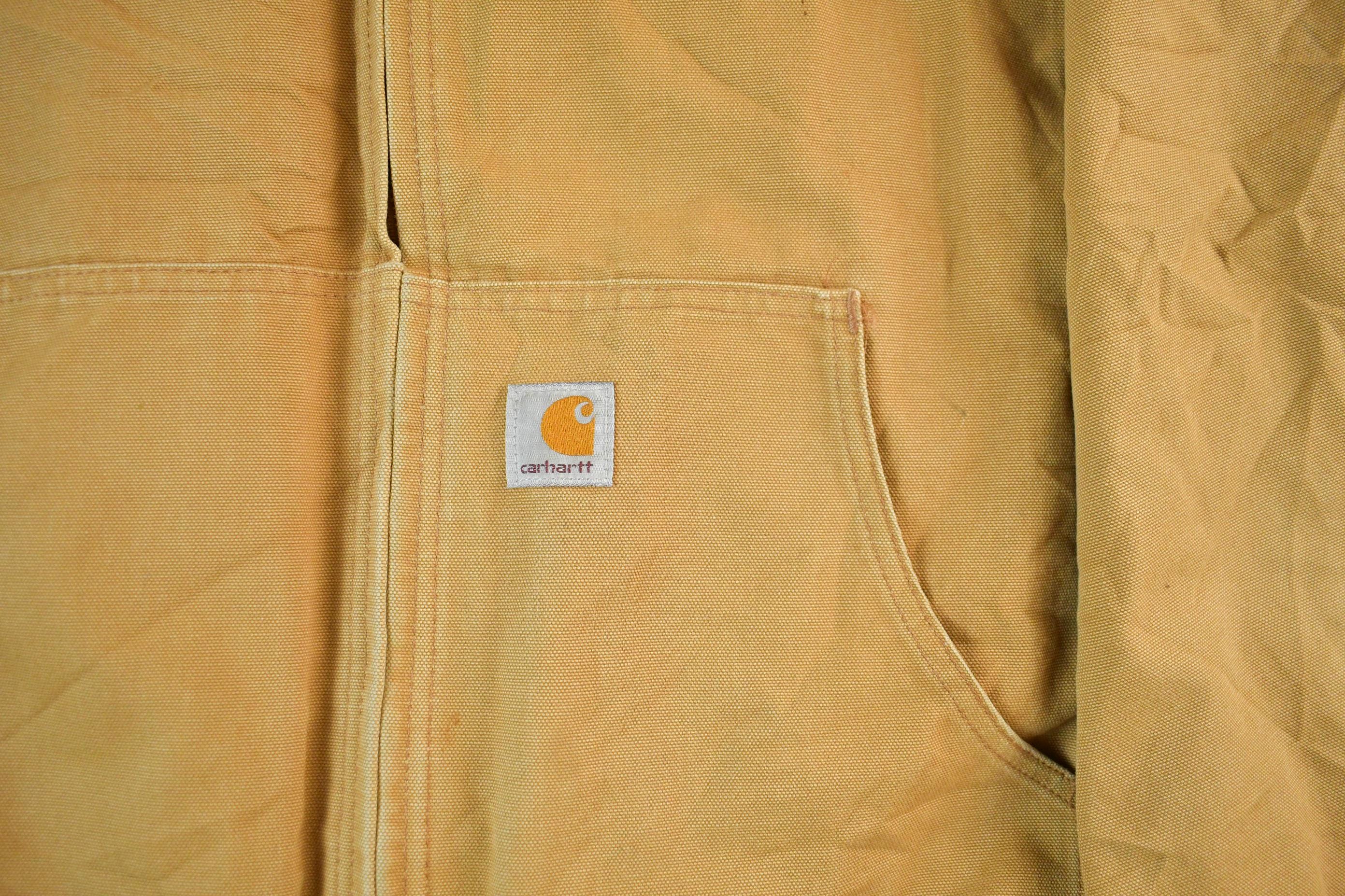 Vintage 1990s Carhartt Hooded Jacket Men's 2XL