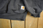 Vintage 1990s Distressed Carhartt Thermal Lined Crewneck Sweatshirt Mens 3XL Tall