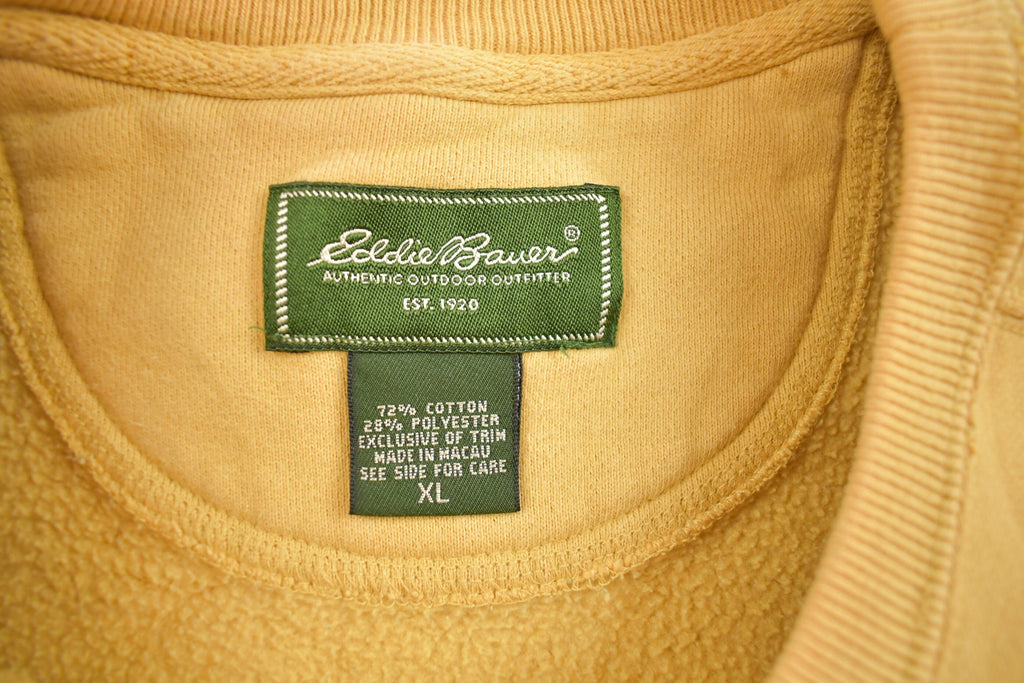 Vintage 1990s Eddie Bauer Embroidered Crewneck Sweatshirt M