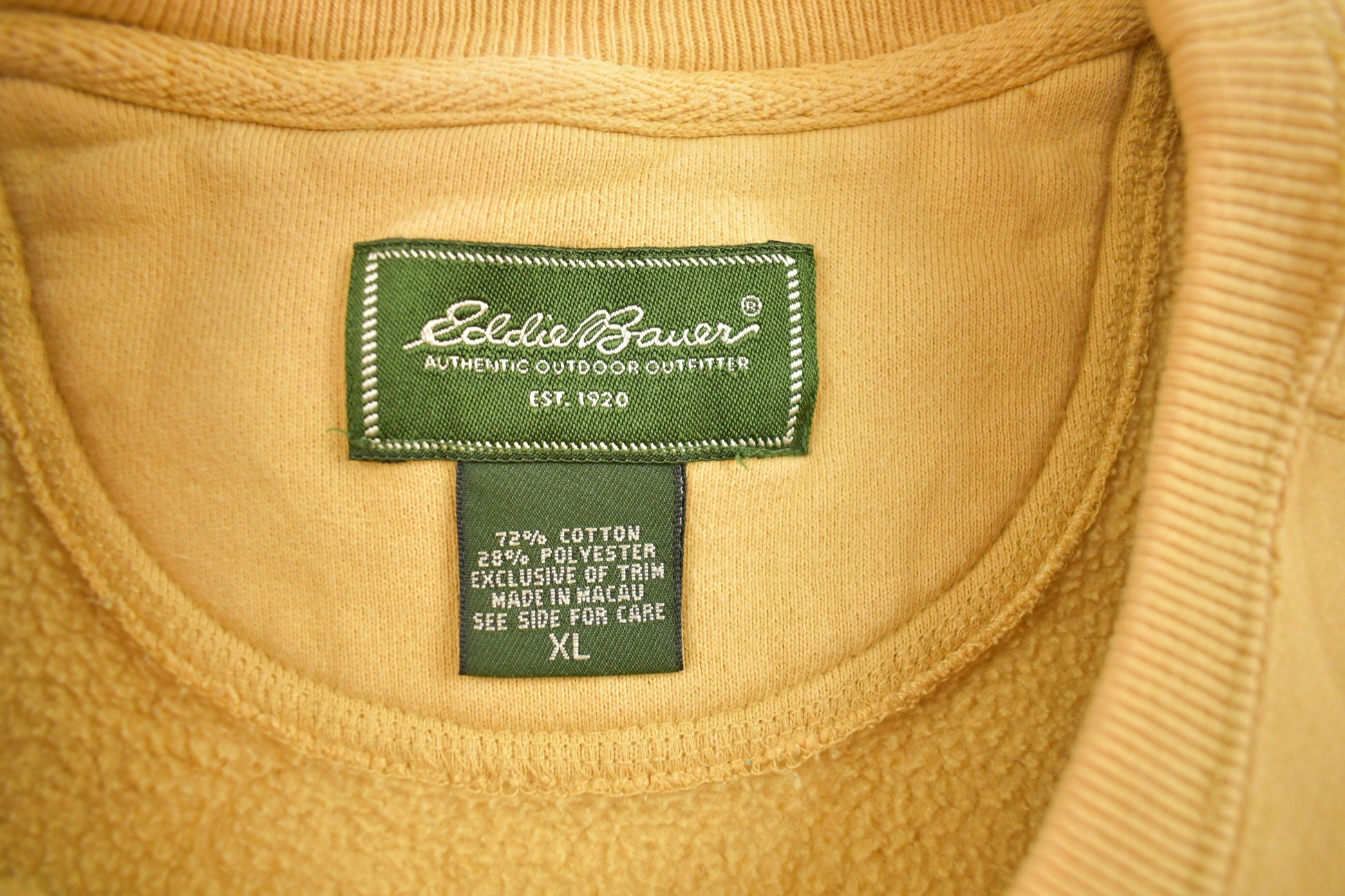 Vintage 1990s Eddie Bauer Embroidered Crewneck Sweatshirt M