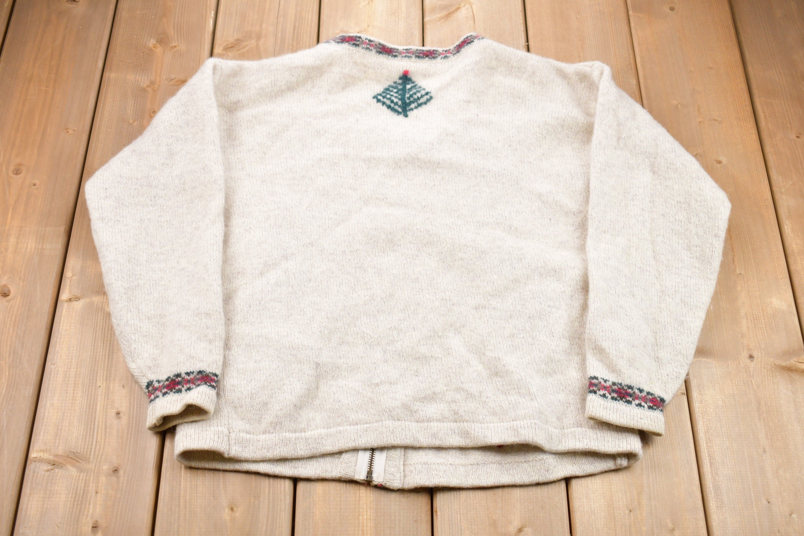 Vintage 1980s Northern Reflections Christmas Knitted Sweater
