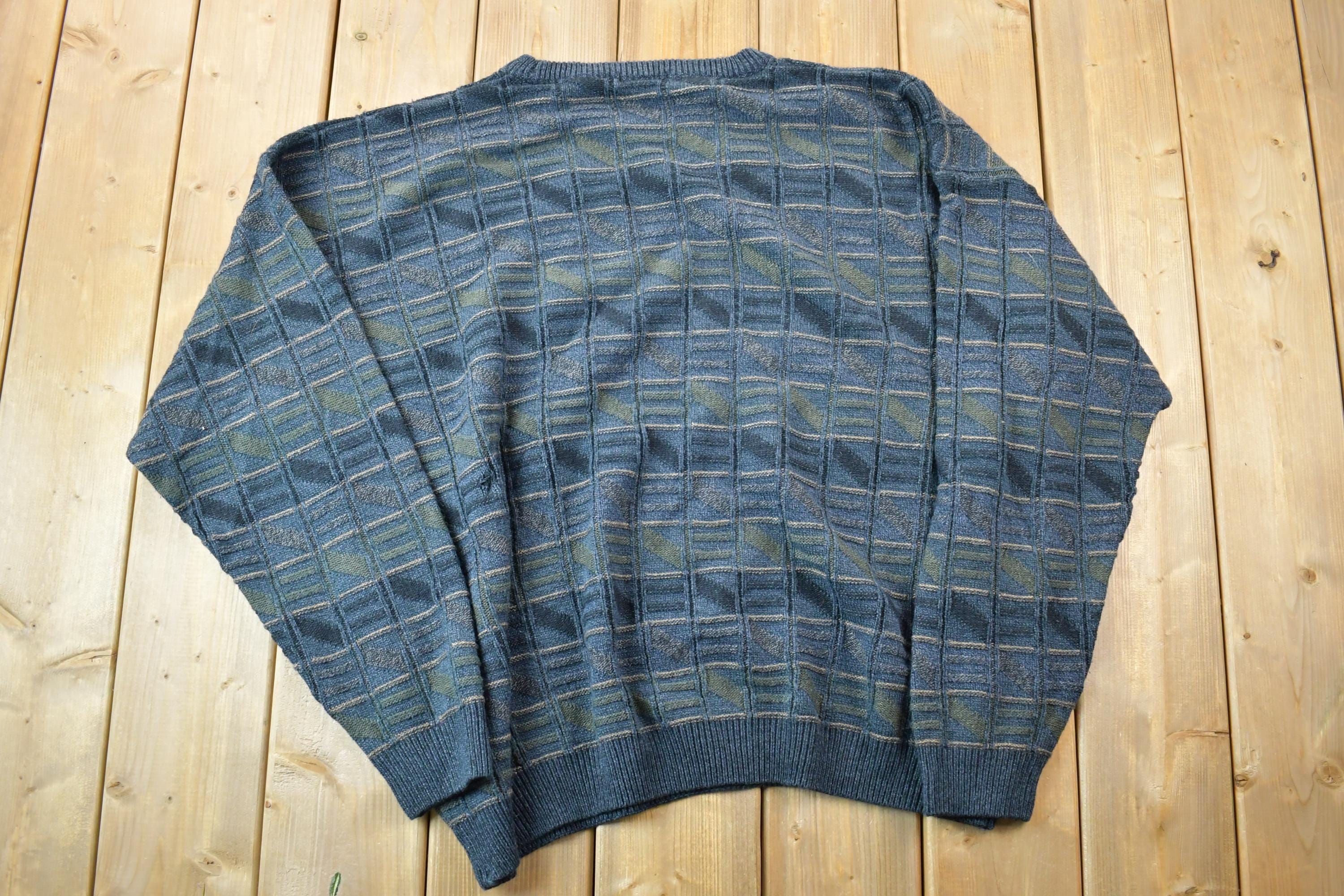 Vintage 1990s Serafini Knit Crewneck Sweater