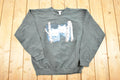 Vintage 1990s Two White Wolf Heavyweight Outdoorsman Crewneck Sweatshirt Men's L