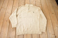 Vintage Y2K Chaps Embroidered Logo Quarter Zip Knit Sweater Size M
