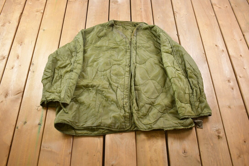 Vintage 1990s M65 Military Liner Jacket