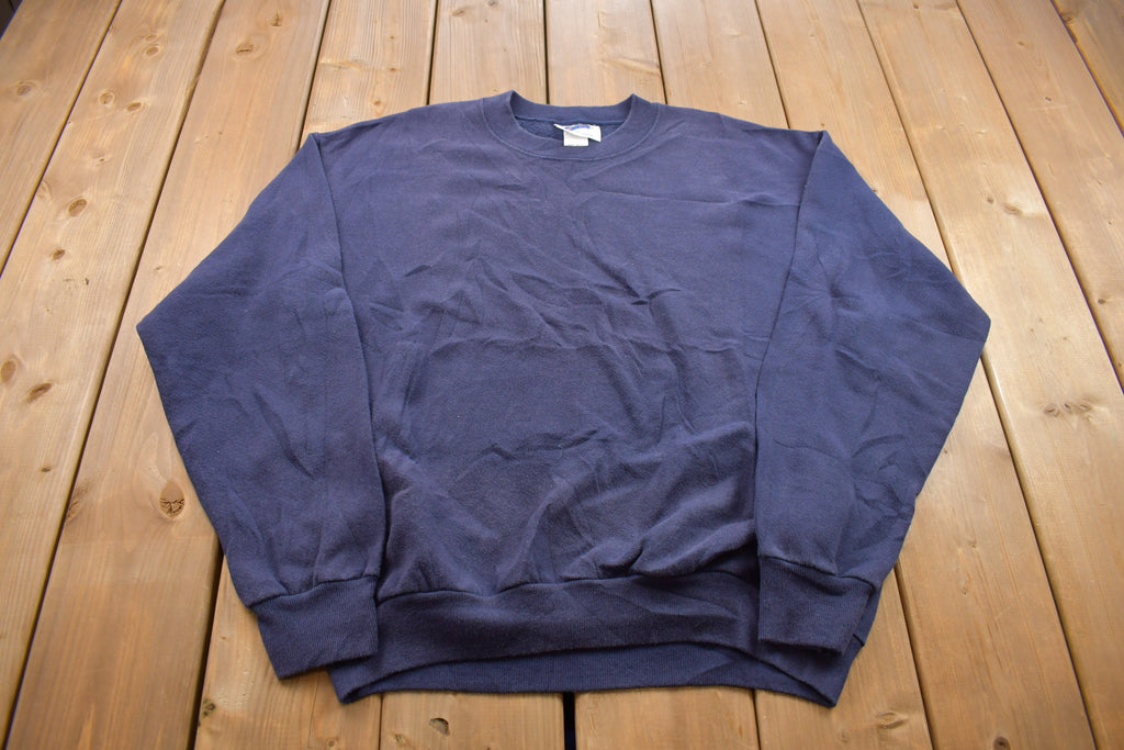 Vintage 1990s CSA Blank Crewneck Sweatshirt /