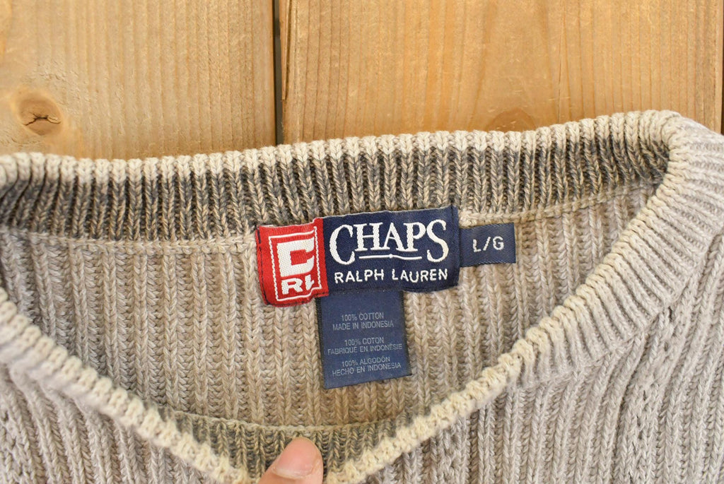 Vintage 1990s Chaps Ralph Lauren Knit Sweater Men's Large