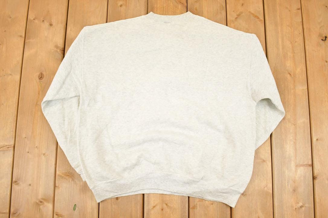 Vintage 1990s New York City Embroidered Crewneck Sweatshirt Men's L