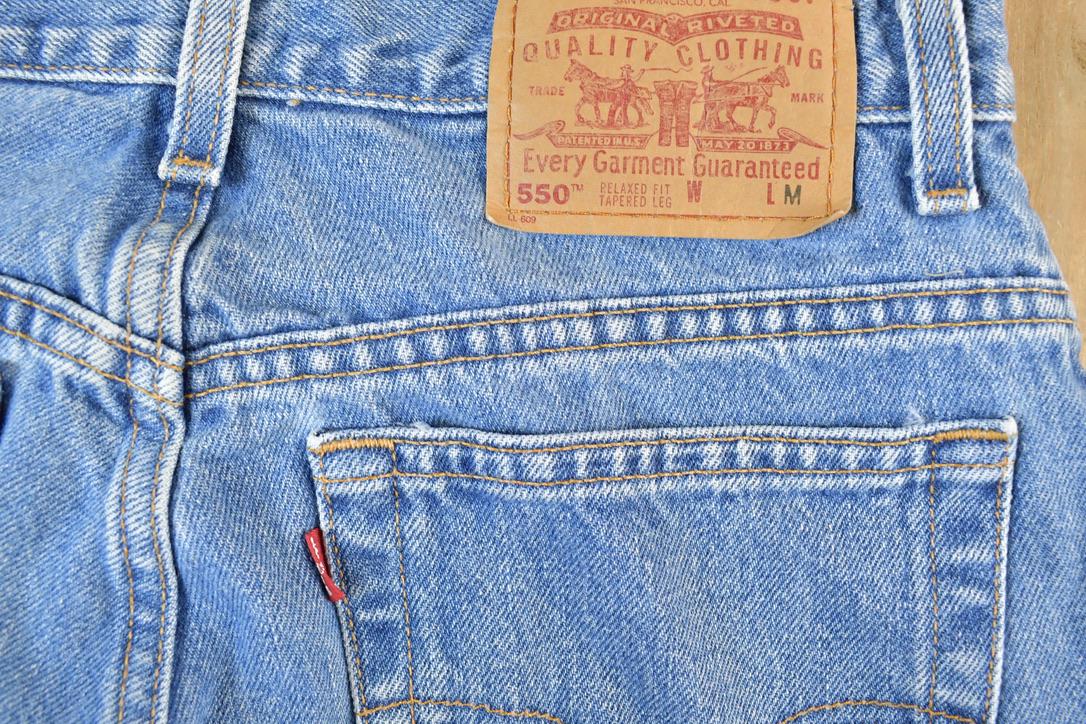 Vintage 1990s Levi Strauss Red Tab Denim Jeans Size 26 x 28