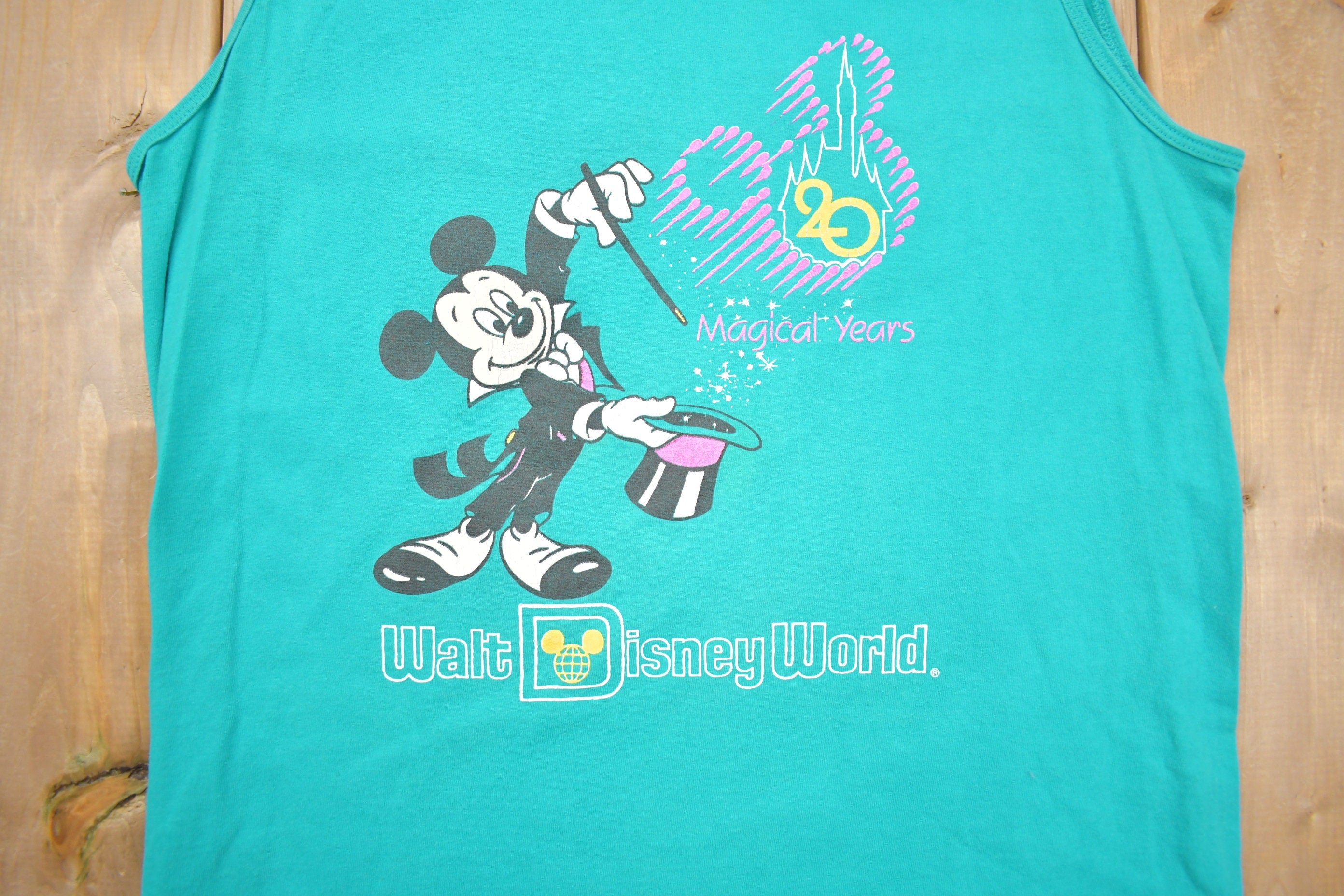 Vintage 1990s Walt Disney World Mickey Mouse Tank Top