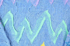 Vintage 1990s Coogi Cuggi 100% Cotton Abstract Pattern Crewneck Sweater Made In Australia 3D knit
