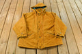 Vintage 1990s Limited Collection Lined Hooded Full Zip Light Jacket Men's L / Preppy Fashion / Outerwear / Parka / Streetwear