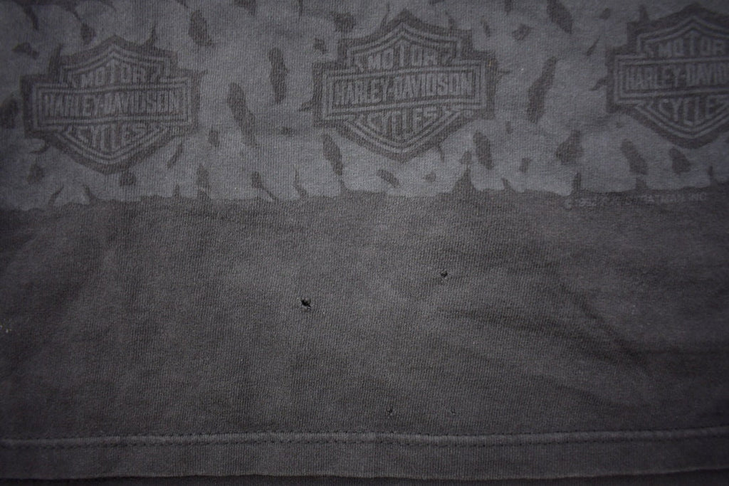 Vintage 1992 Harley Davidson Motorcycles Graphic T-Shirt