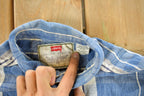 Vintage 1990s Levi's Plaid Button Up Shirt Men's Large