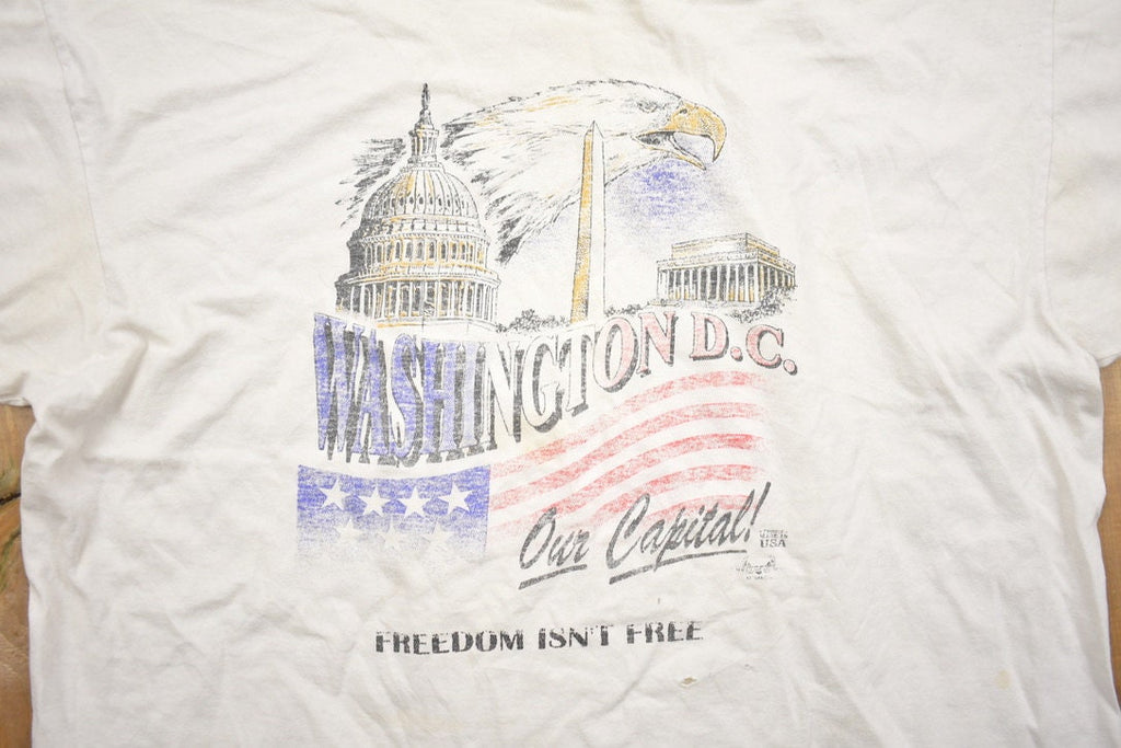 Vintage 1990s Washington D.C Tourism T-Shirt