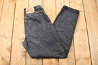 Vintage Early 1990s Levi's 550 Relaxed Tapered Faded Black Jeans