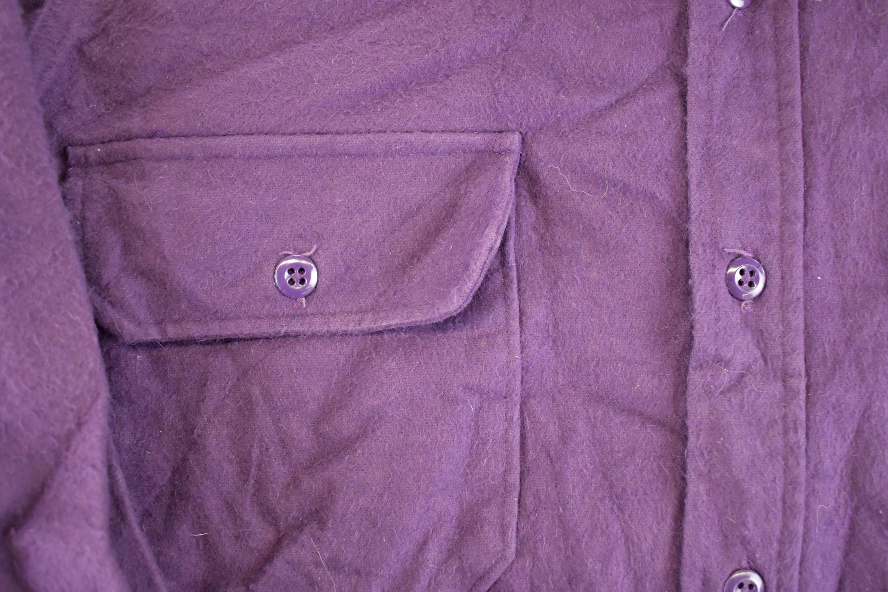 Vintage 1990s Outdoorsman Heavyweight Button Up Shirt Men's L / 90's Rugged Polo