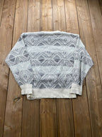 Vintage 1990's Knitted Sweater , Made In USA