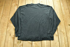 Vintage 1990's Panther Embroidered Blank Mockneck Shirt