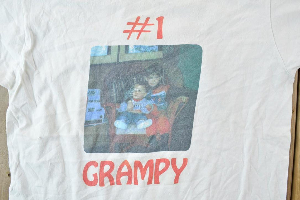 Vintage 1990s #1 Grampy Souvenir T-Shirt