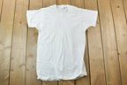 Vintage 1990s FOTL Blank White T-Shirt