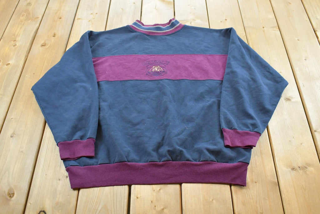 Vintage 1990s Grizzly Bear Kodiak Pullover Sweatshirt Mens XL