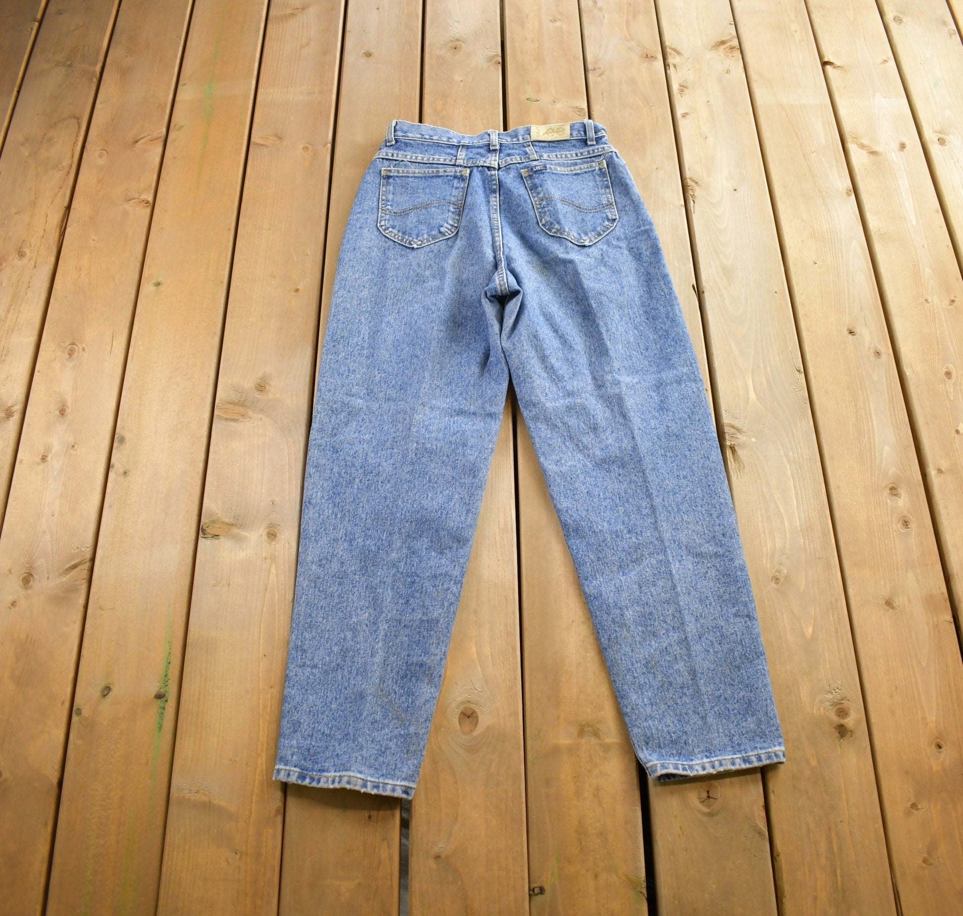 Vintage 1980s Lee Denim Jeans Made In USA Size 28x28