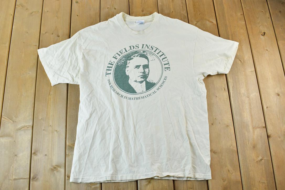 Vintage 1990s The Fields Institute Souvenir T-Shirt