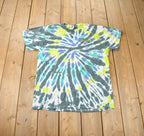 Vintage 1990s Gorilla Diver Tye Dye T-Shirt Made In USA