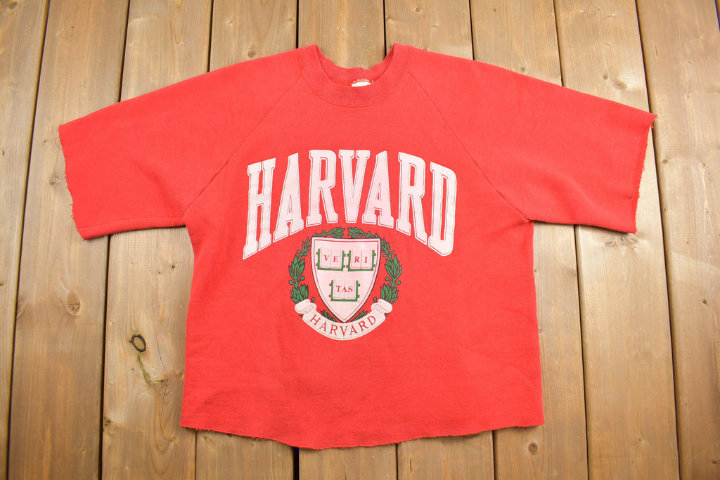 Vintage 1980s Harvard University Raglan Crewneck Sweater