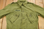 Vintage 1980s Canadian Army Military Field Jacket