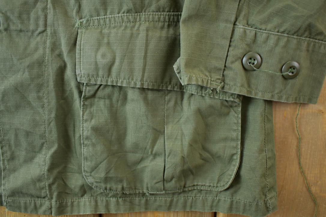 Vintage Military Button Up Shirt