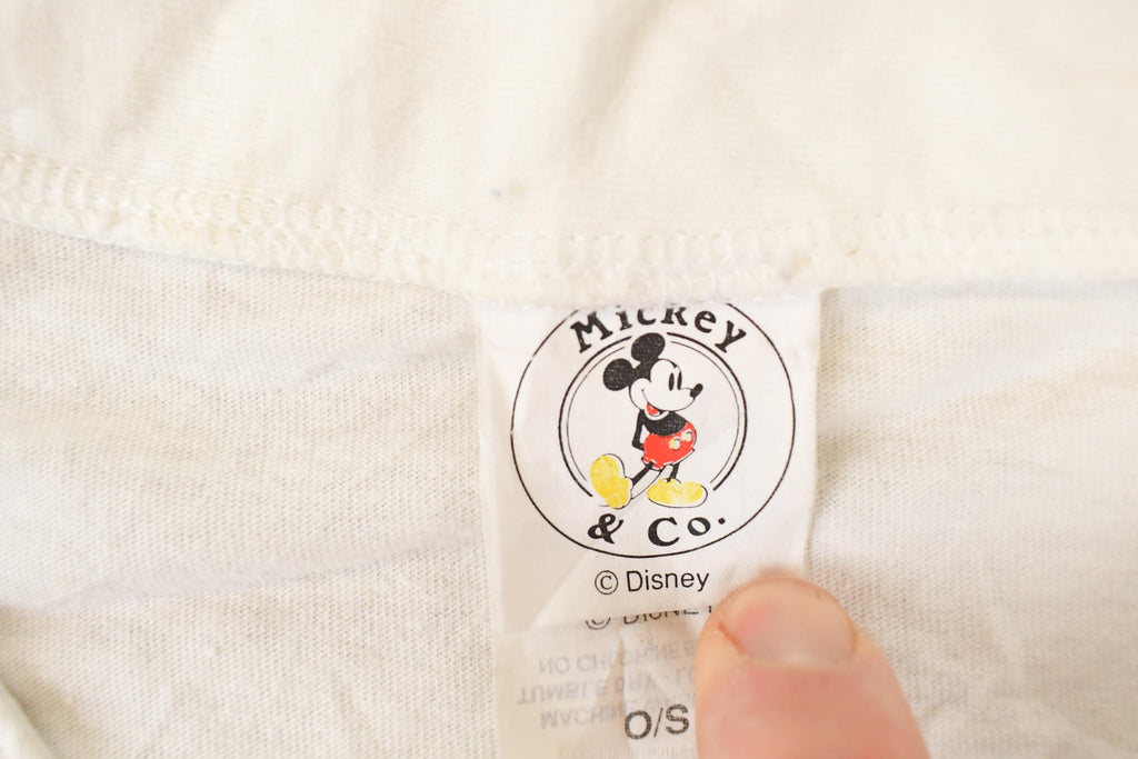 Vintage 1990s Mickey Mouse Embroidered Button Up Disney Shirt Men's L