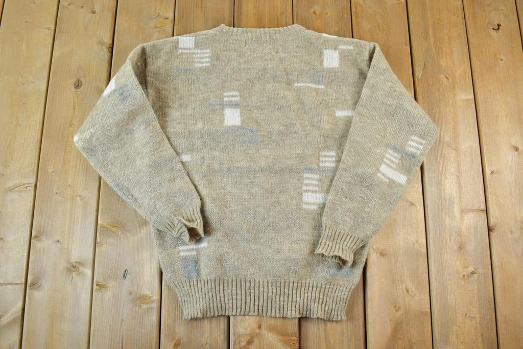 Vintage 1990s Michael Gerald Knit Crewneck Sweater