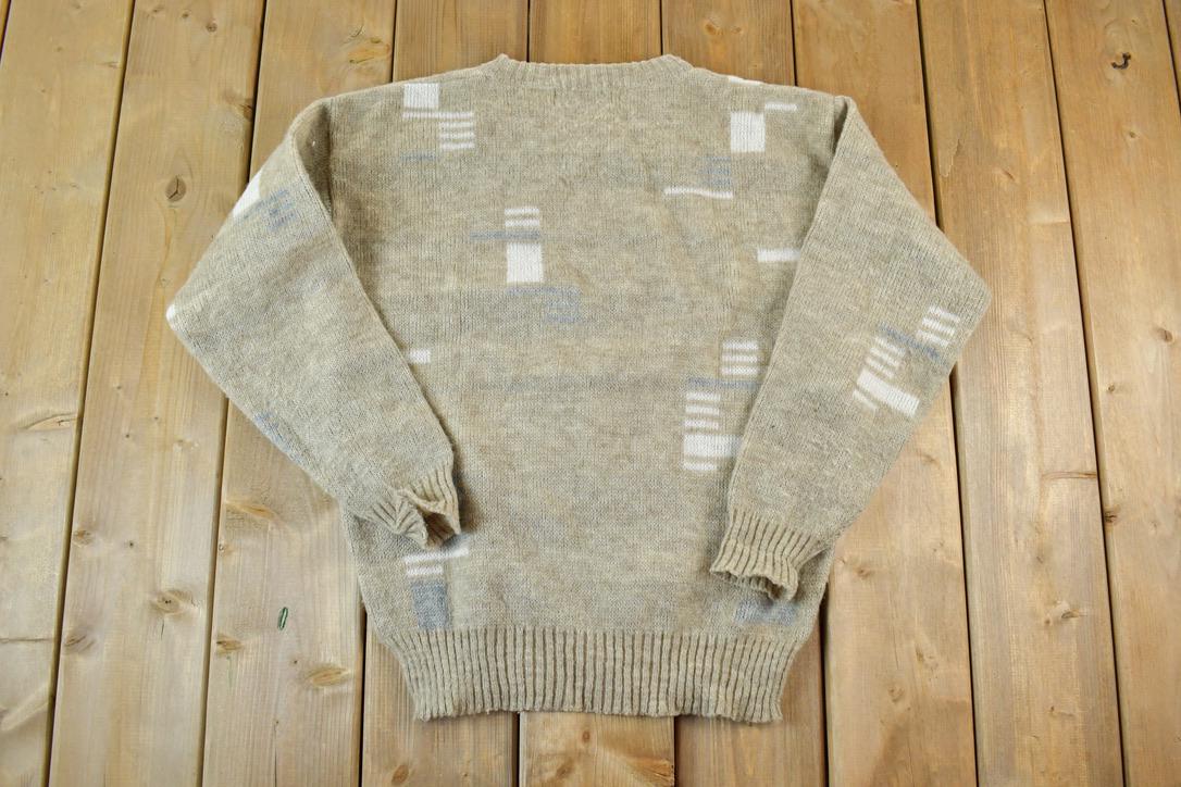 Vintage 1990s Michael Gerald Knit Crewneck Sweater