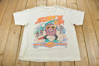 Vintage 1987 Surf's Up The California Raisins Single Stitch Graphic T-Shirt Made In USA