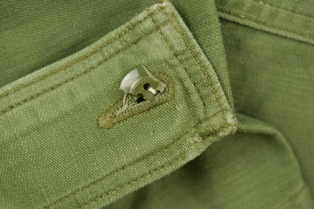 Vintage 1960s F Academy Military OG - 107 Shirt