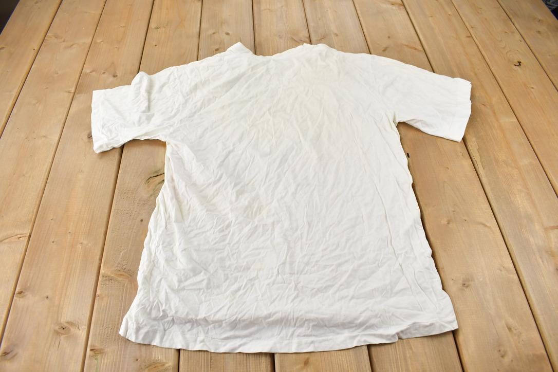 Vintage 1990s Japanese Shrine Single Stitch Graphic T-Shirt