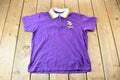 Vintage 1990s Minnesota Vikings NFL Football Embroidered Logo Gameday Polo Shirt