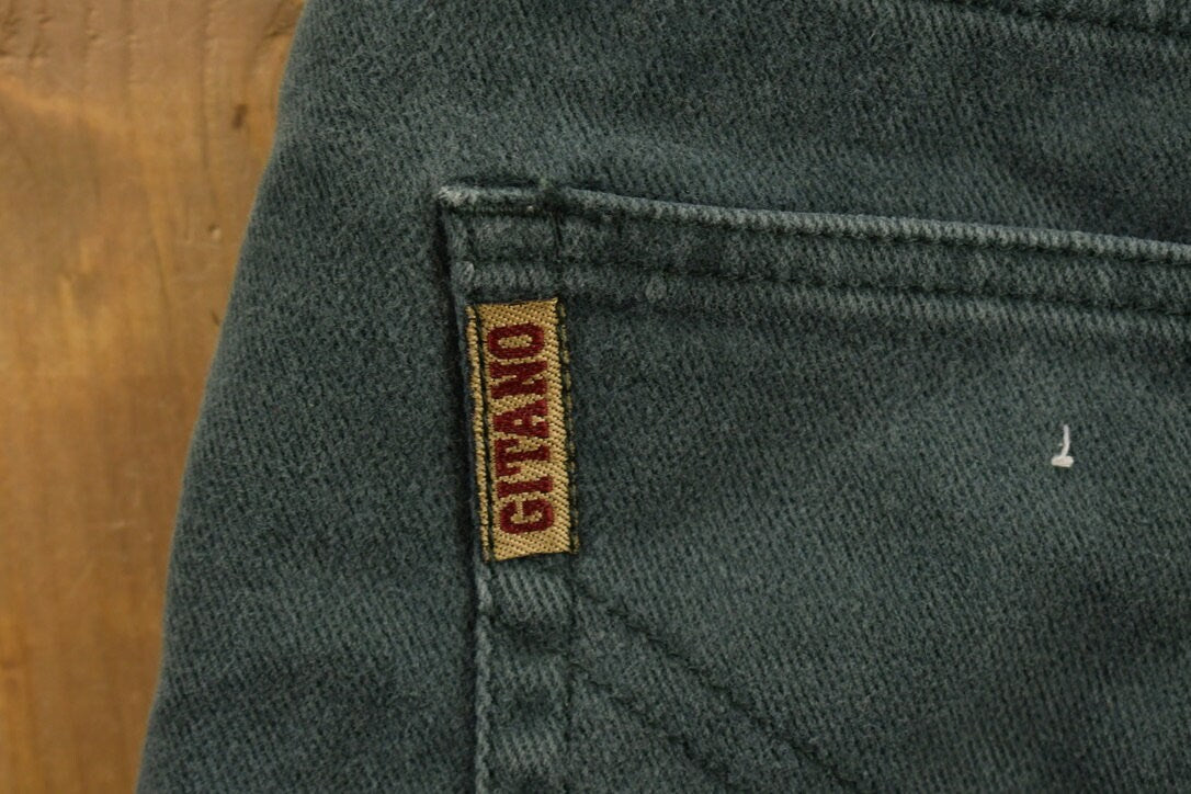 Vintage 1980s Gitano Washed Relaxed Tapered Jeans / Streetwear / Denim / Retro Style / 80s Fashion / Casual Jeans