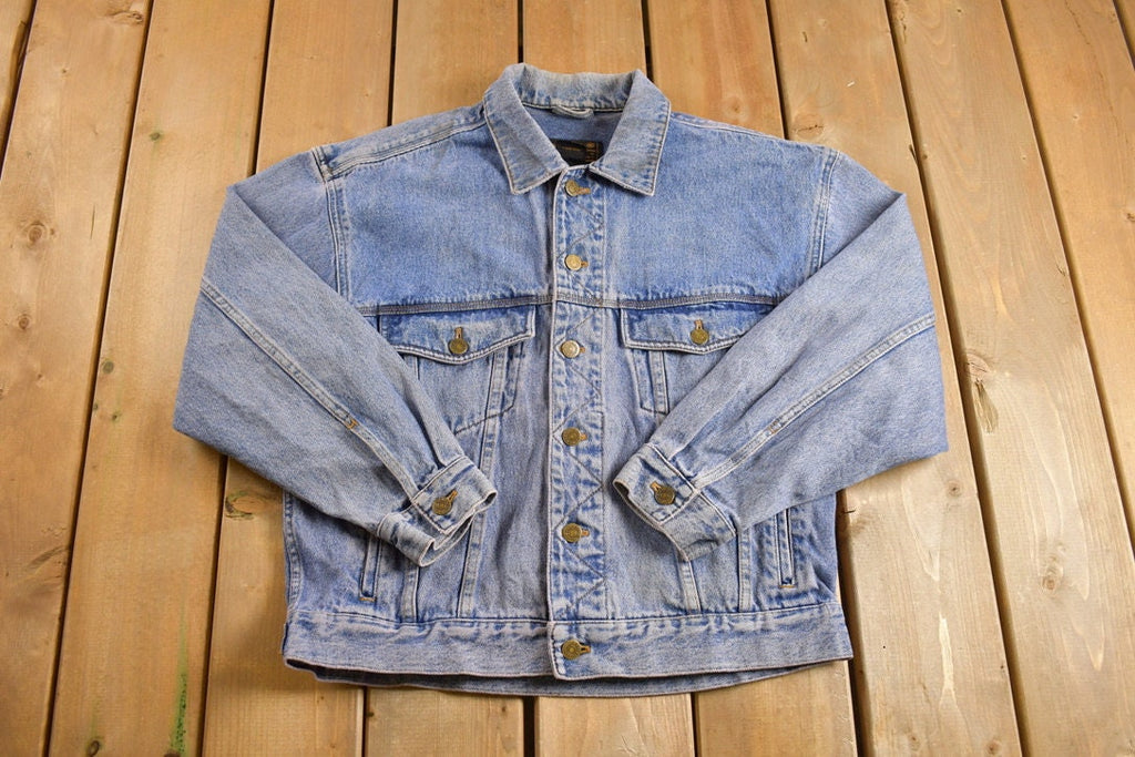 Vintage 1990s Eddie Bauer Denim Jean Jacket