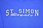 Vintage 1990s St. Simon Royals Graphic Crewneck Sweatshirt