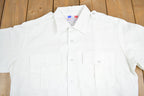 Vintage 1980s Flying Cross Button Up T- Shirt