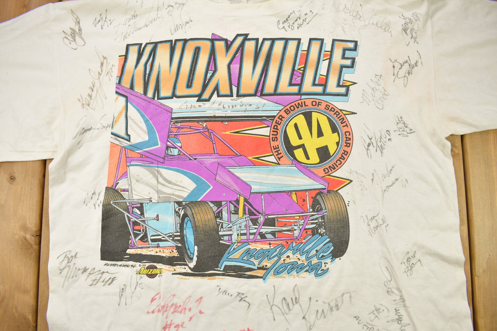Vintage 1994 Knoxville Sprint Car Race T-Shirt