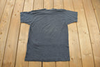 Vintage 1980s Ontario Half Mile New York Style Road Bike Racing Graphic T Shirt