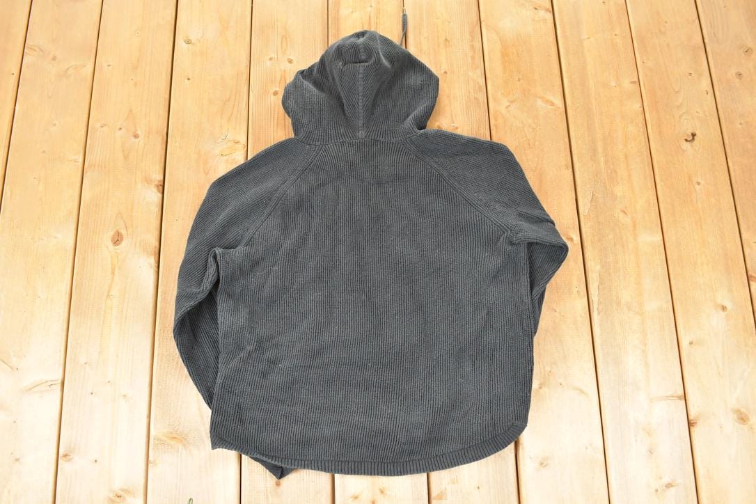Vintage 1990s Lauren Ralph Lauren Knit Hoodie Sweater Women's L