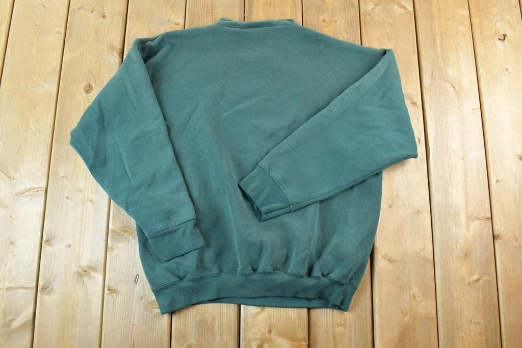 Vintage 1990s Britannia Levis Blank Crewneck Sweatshirt / 90s Crewneck / Made In USA / Athleisure / Streetwear / 90s Blank