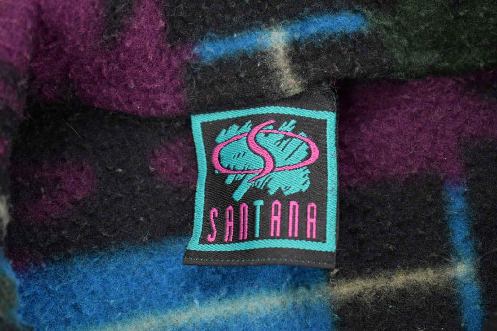 Vintage 1990s Santana Aztec Fleece Sweater