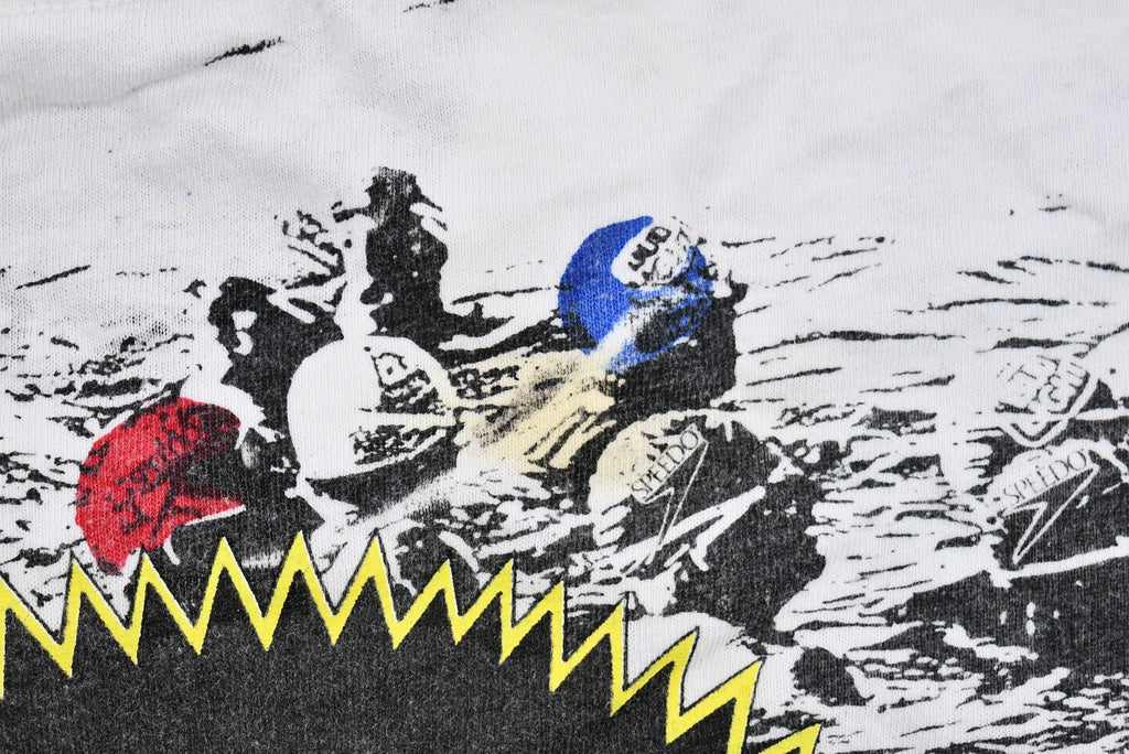 Vintage 1992 Bud Light Triathlon Series Delaware Graphic T-Shirt