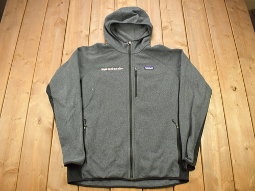 Vintage Y2K Patagonia High Tech Pools Zip Up Hoodie / Sportswear / Streetwear / Athleisure / Hiking / Embroidered